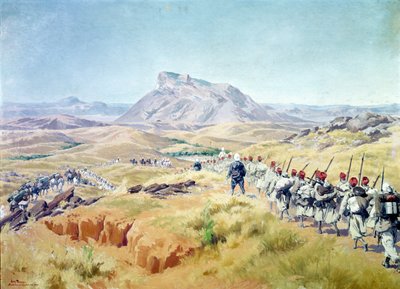 The Taking of Andriba Peak, Madagascar, 15th September 1895 by Louis Tinayre